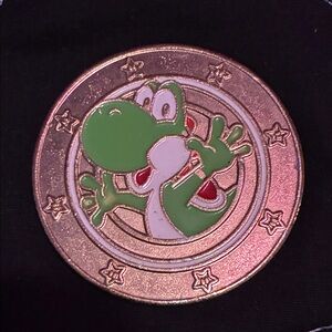 Green Character Coin
